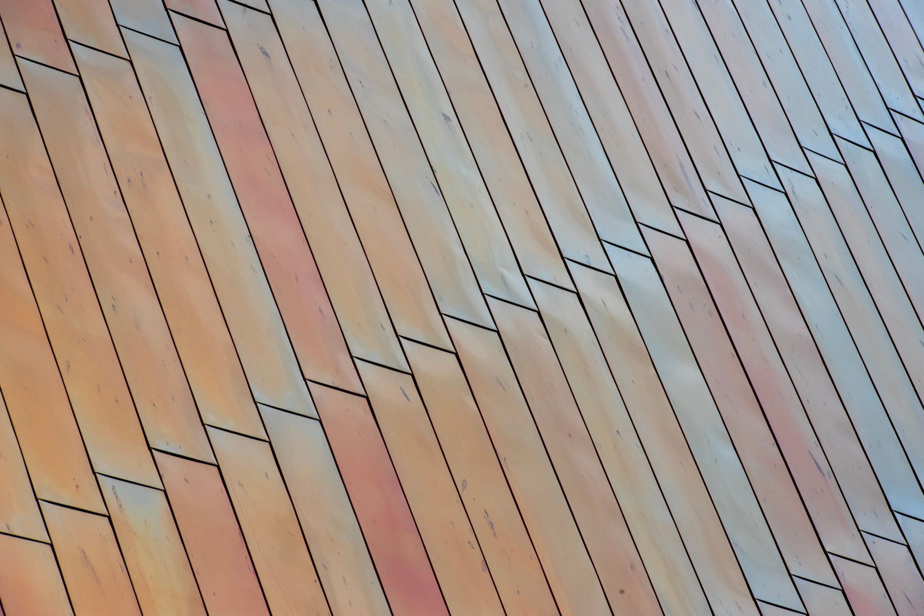 abstract pattern of wooden panels in zigzag design