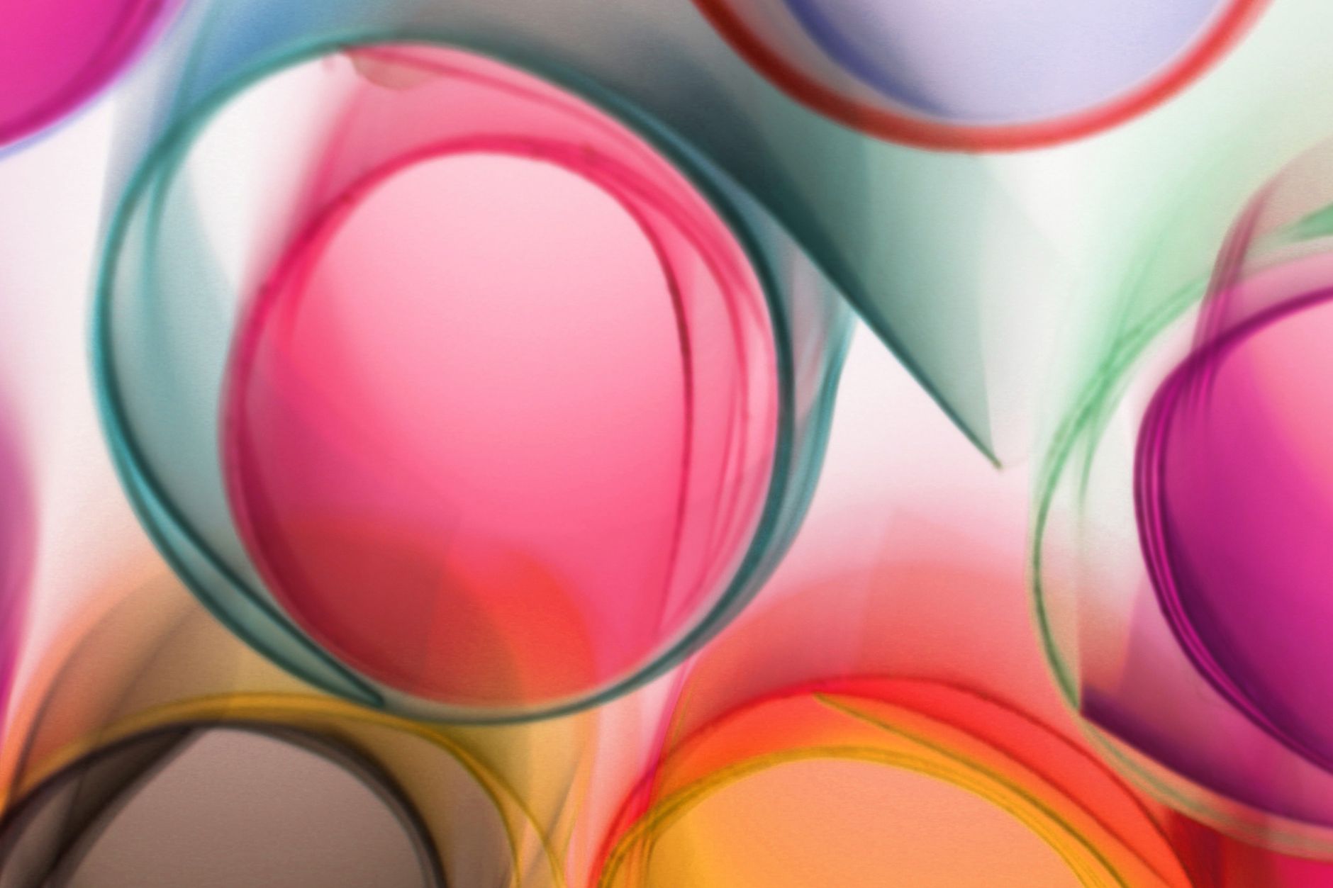 a colorful abstract background with circles